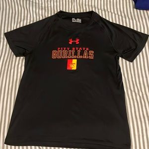 Size Small Loose Fit Under Armour Pittsburg State Tee